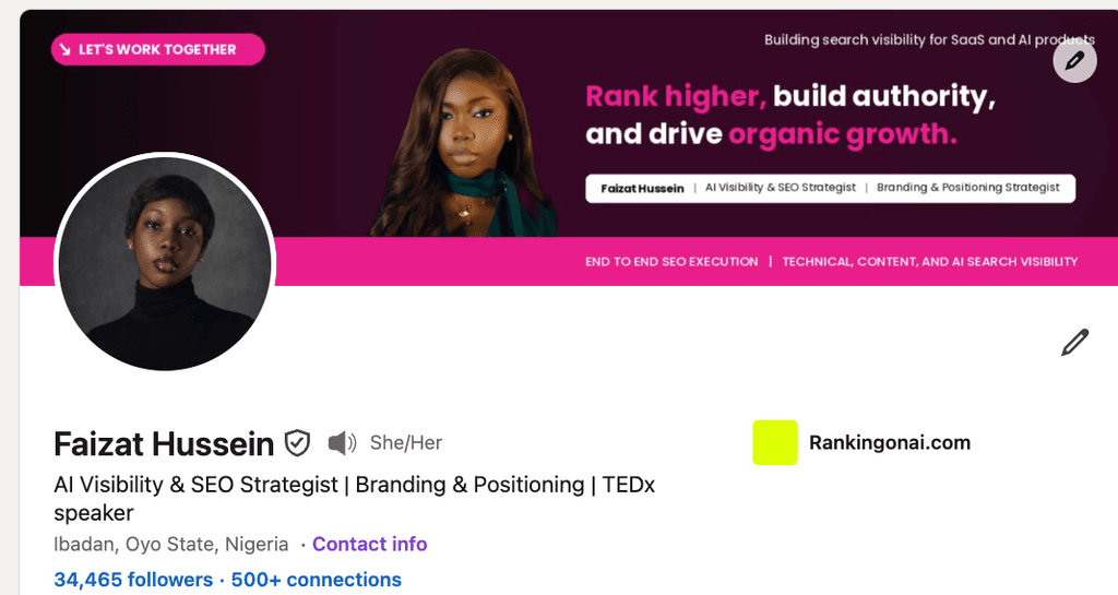 Discover the best AI visibility and SEO strategists in Nigeria, their specialties, experience, and proven results.
