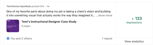 linkedin management before case study